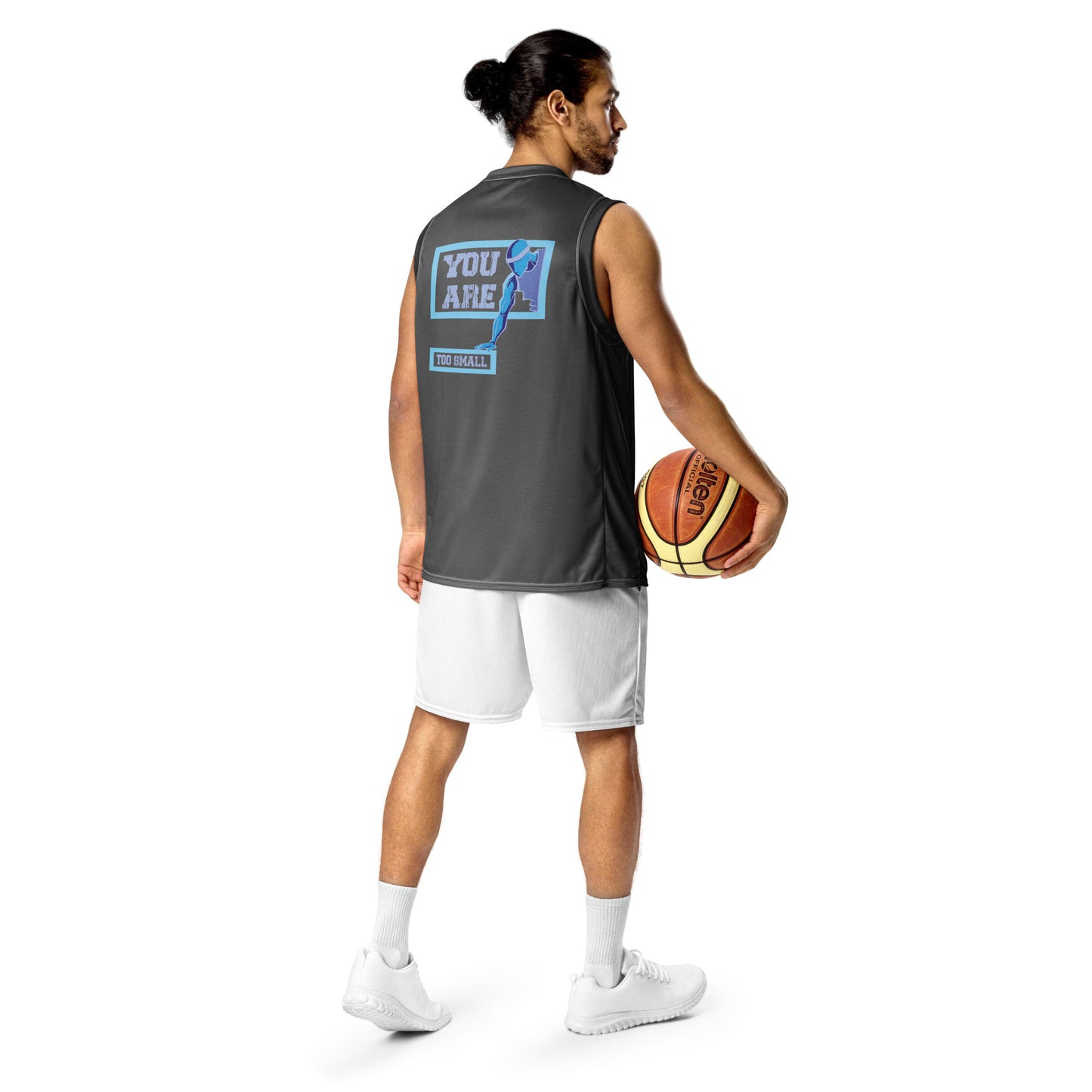 Recycled unisex basketball jersey